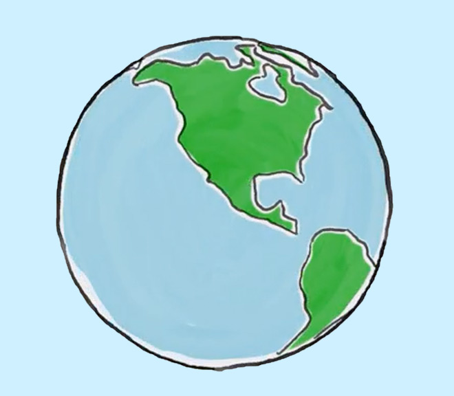 femme soulevant la terre